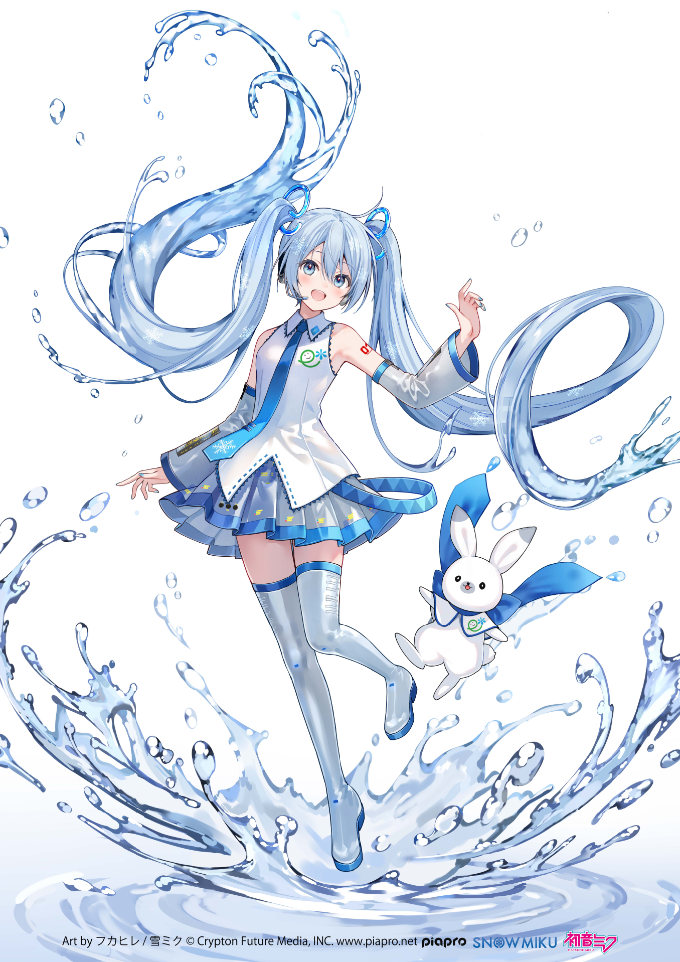 雪ミク イラスト