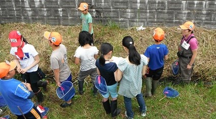 【第5回吉田川公園査＆水槽展示】