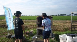 マガレンジャー活動「米粉料理づくり」＠宮島沼